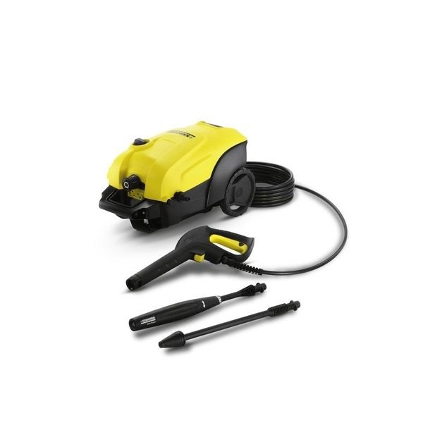 Машина моечная K-4 Compact EU (KARCHER) /1,8 кВт, 130 бар, 420 л/час, шланг 6м, 10,7 кг, насадки, индукц. двиг/ — фото 1