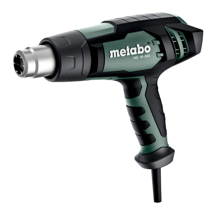Термопистолет HG 16-500 (METABO) /1600Вт; 240/450л./мин.; 300/500гр.; 0,6кг; коробка/ — фото 1