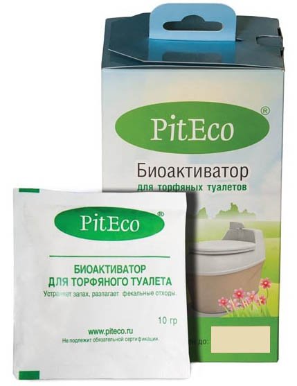 Биоактиватор для торфяных туалетов Piteco 160гр (6шт)