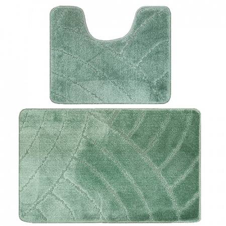 Коврик BANYOLIN CLASSIC из 2 шт. 50х80см/50х40см 11мм (св-зеленый) — фото 1