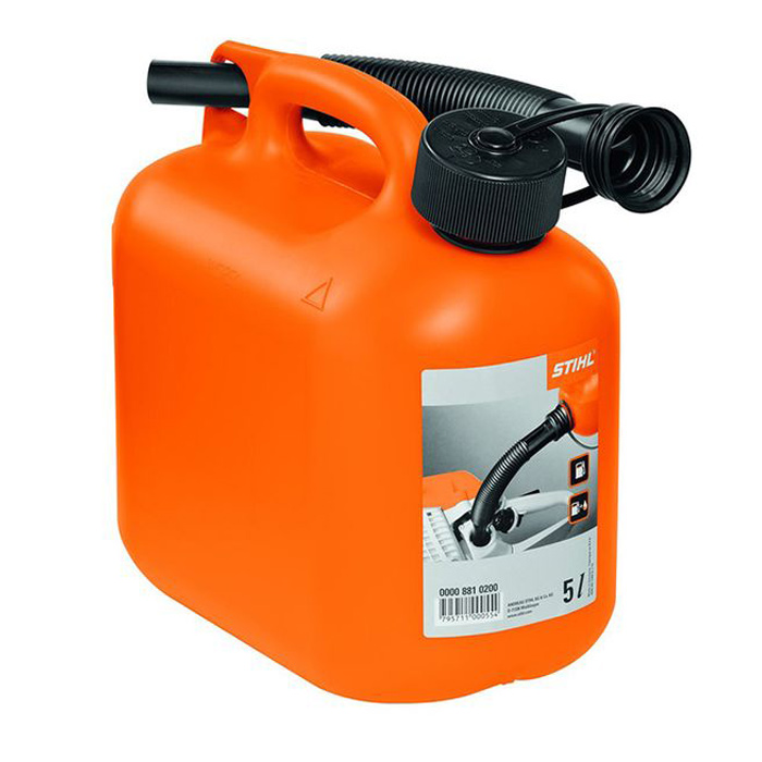 Канистра пластмассовая 5л (STIHL) /оранжевая/ — фото 1