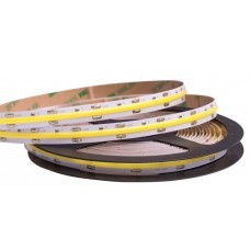 Лента свд 12V 19Вт/m 300ed/m IP20 COB (Leek)/ голубой,катушка 5м/ арт.LE010618-004/
