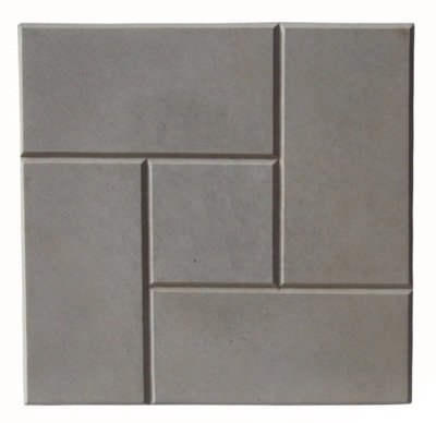 Плитка тротуарная КАЛИФОРНИЯ СЕРАЯ 300х300х30 (11шт в м2)