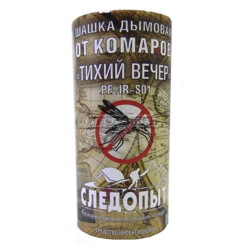 Шашка дымовая от комаров Тихий вечер (СЛЕДОПЫТ) — фото 1