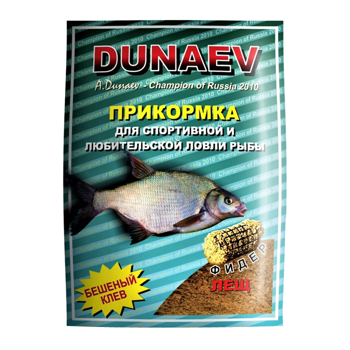Прикормка Dunaev 0,9кг Лещ Фидер — фото 1