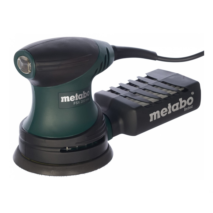 Шлифмашина эксцентриковая FSX 200 Intec (METABO) /240Вт; 125мм; 11000об./мин; ход 2,7мм; 1,3кг/ — фото 1