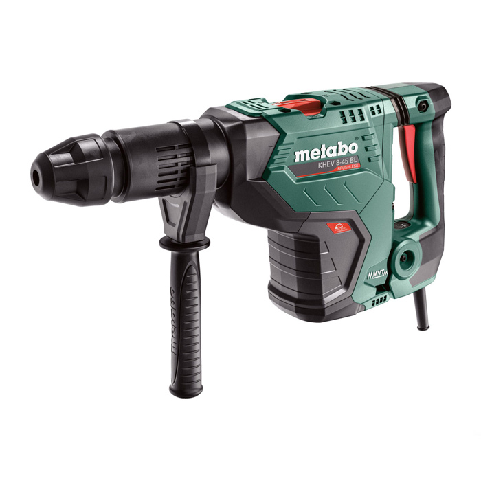 Перфоратор KHEV 8-45 BL (METABO) /1510Вт, SDS-max, 12,2Дж, 2900уд./мин., 210-300об./мин; 10,1кг, кейс/ — фото 1