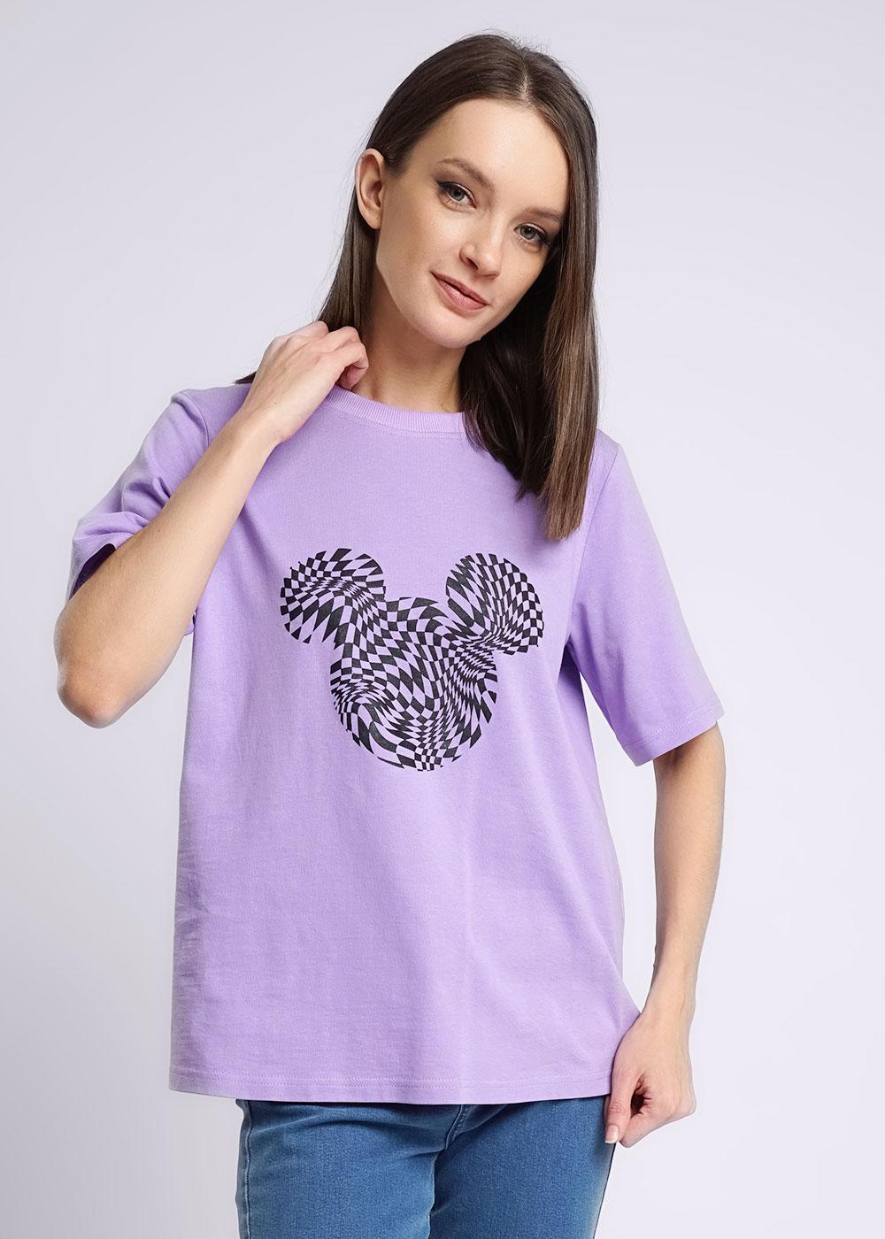 Футболка женская 236064кк светло-фиолетовая (CLEVER WEAR) — фото 1