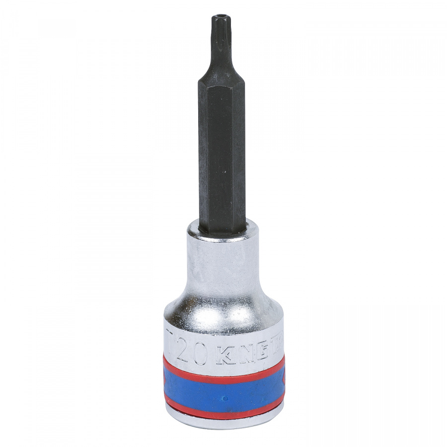 Головка торцевая TORX Т20 с отверстием L=80мм 1/2