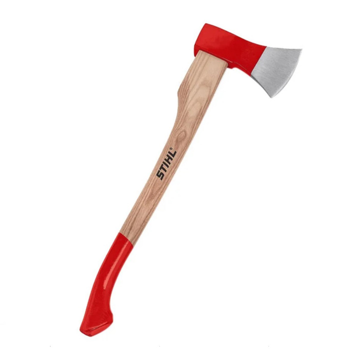 Топор 1,0 кг AX 10 (STIHL) /60см, ручка деревянная - ясень/ — фото 1