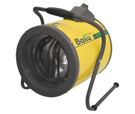 Тепловентилятор ВНР-Р-9 (BALLU) /4,5-9,0 кВт, поток 850 м3/ч, 380 B, масса 7,9 кг/ — фото 1