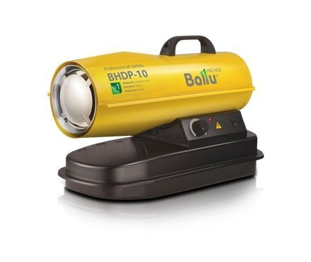 Нагреватель дизельный BHDP-10 (Ballu) /10 кВт, поток 590 м3/ч, расход 0,8 кг/ч; бак 12 л; масса 10 кг/ — фото 1