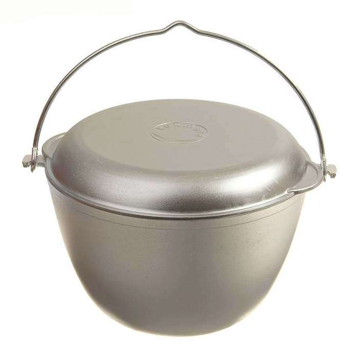 Казан алюминиевый 5л с крышкой-сковородкой (КУКМАРА) /арт.172966/ — фото 1