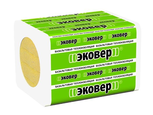 Минвата Эковер Стандарт П50 50х 600х1000 (12шт) (7,2 кв м)(0,36 куб.м) плита — фото 1