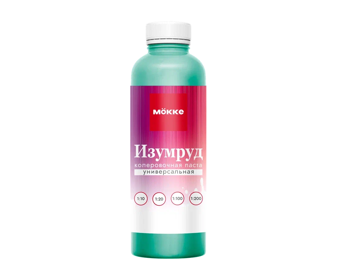 Колер универсальный МОККЕ №16 изумрудный 100мл