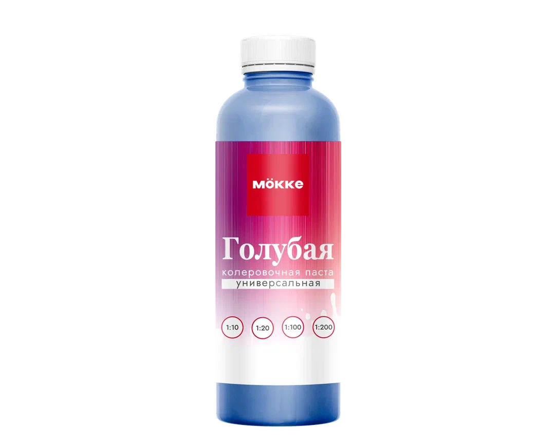 Колер универсальный МОККЕ №15 голубой 100мл