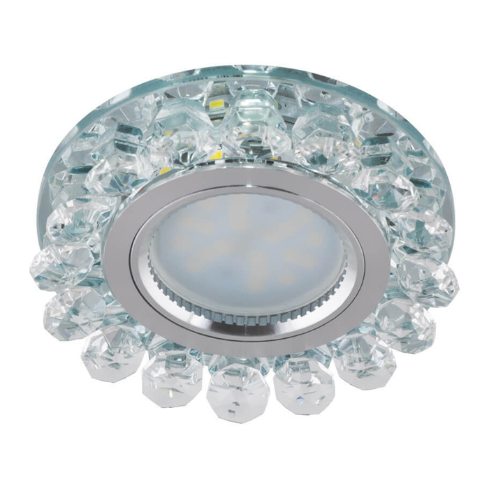 Светильник точечный MR16 GU5.3 DLS-L102 GU5.3 CHROME/CLEAR (Fometto) /арт. UL-00000367/ — фото 1