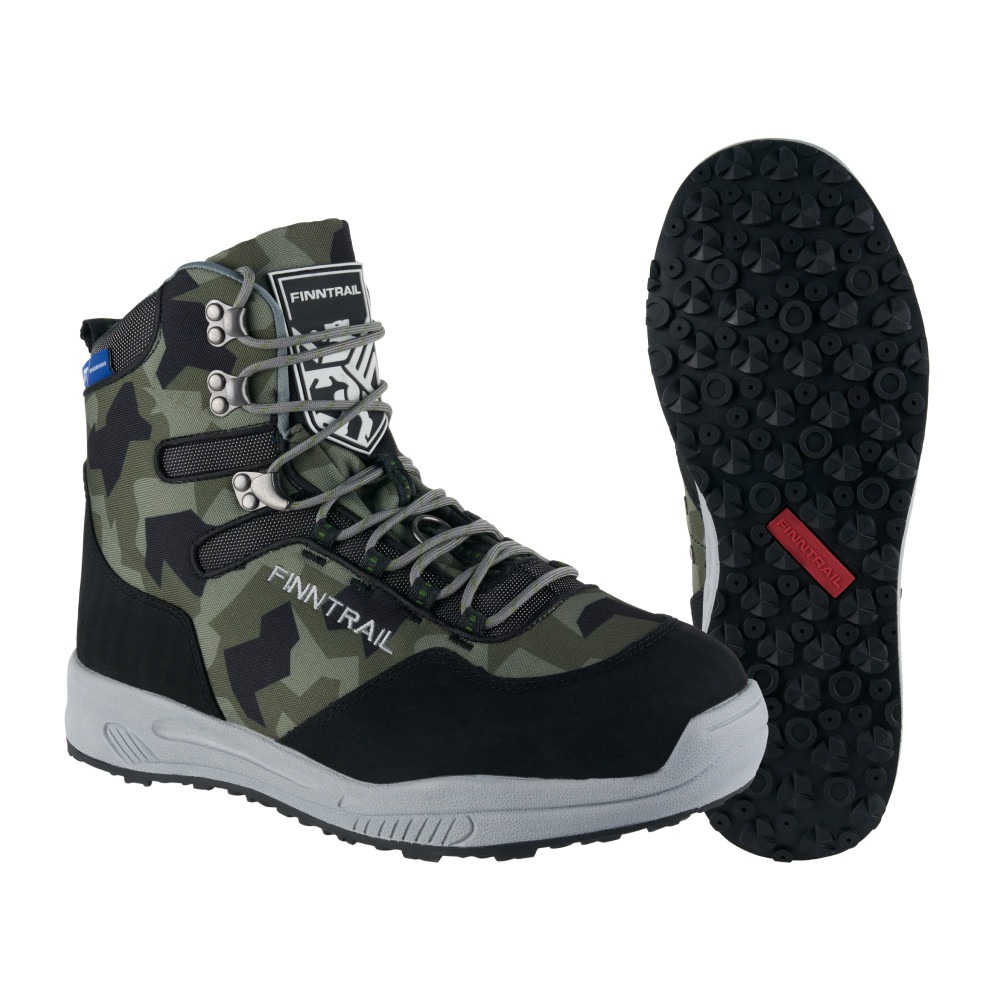 Ботинки мужские трекинговые SPORTSMAN 5198 CamoArmy (FINNTRAIL) — фото 1