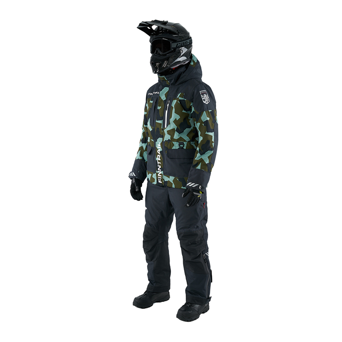 Костюм мужской зимний POWERMAN 21 3752 мембрана 10000/7000 camo army (FINNTRAIL) /до -25/ — фото 1