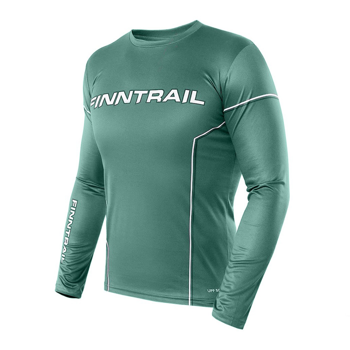 Лонгслив Longsleeve 6602 petrol (FINNTRAIL)