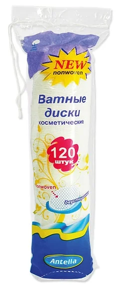 Ватные диски 120шт (Антелла) — фото 1