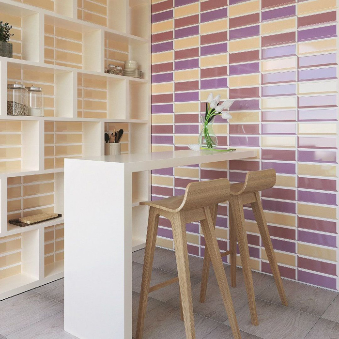 Керамическая плитка Metro beige wall 02 v2 100х300