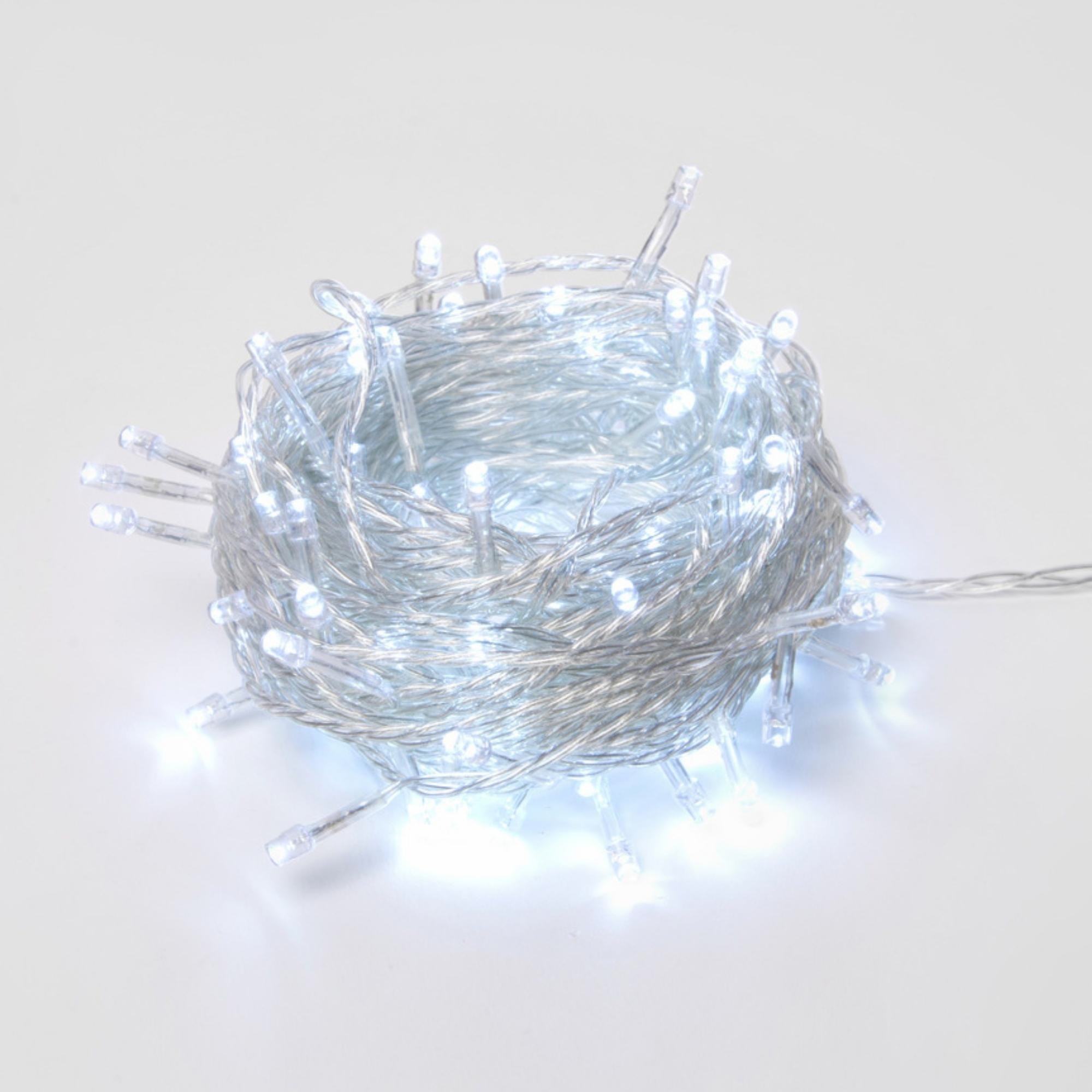 Гирлянда свд нить 10,0м IP20 (UNIEL) /100LED арт. ULD-S1000-100-DTA WHITE / — фото 1