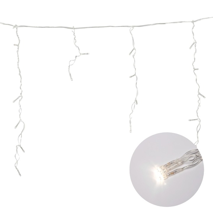 Гирлянда свд бахрома 1,8м IP20 (UNIEL) /48LED арт. ULD-B1805-048-DTA WARM WHITE/ — фото 1