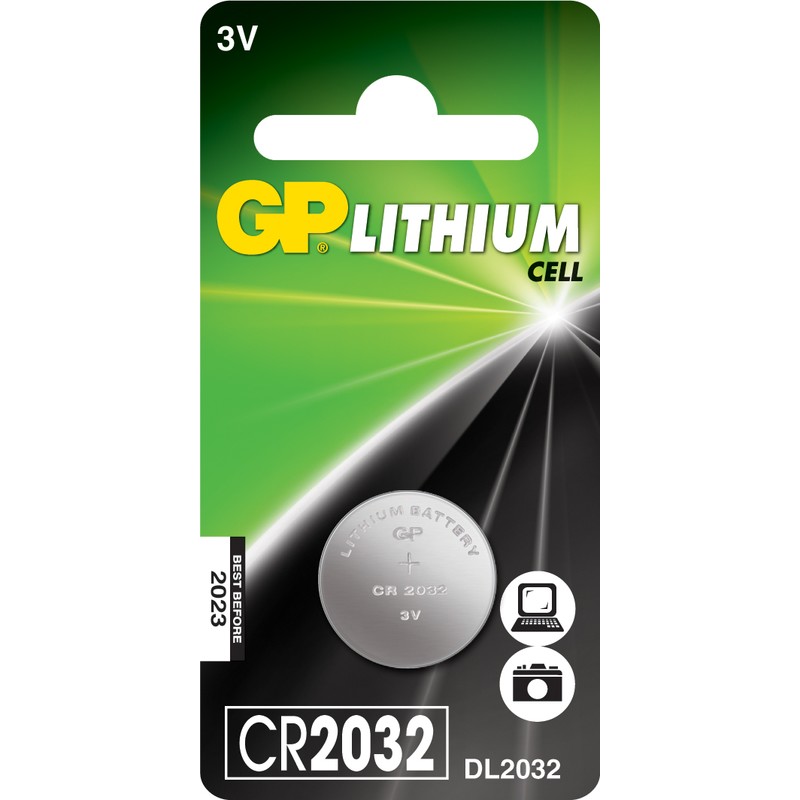 Элемент дисковый GP CR2032-C1 / 08984 (1шт) — фото 1