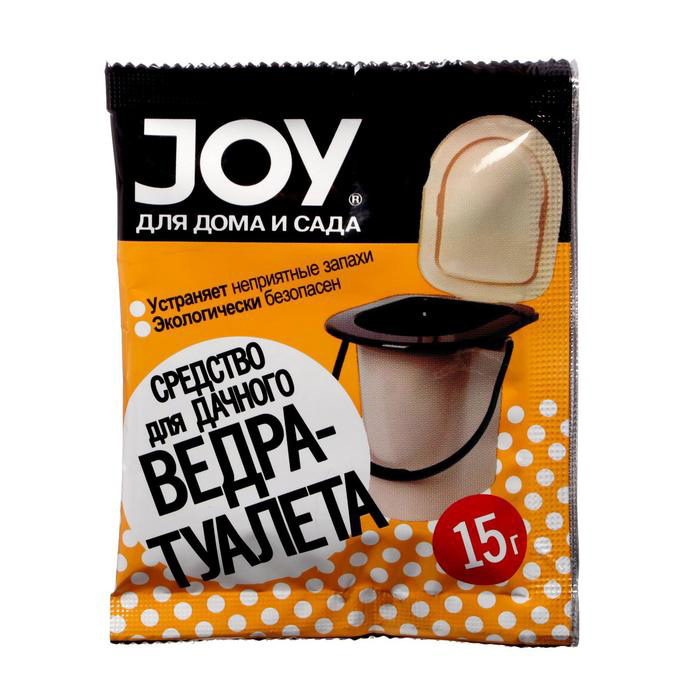 Средство для дачного ведра-туалета 15гр (JOY) — фото 1