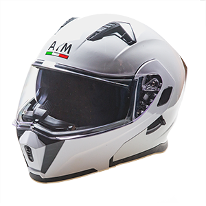 Шлем AiM JK906 White Glossy — фото 1