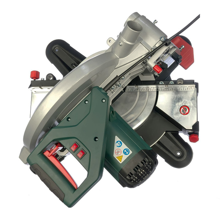 Пила торцовочная КS 305 М (METABO) /2000Вт; 3700об/мин; диск 305 х 30мм; глубина распила 102мм, ширина распила 200мм; 17,0кг, лазер/ — фото 3