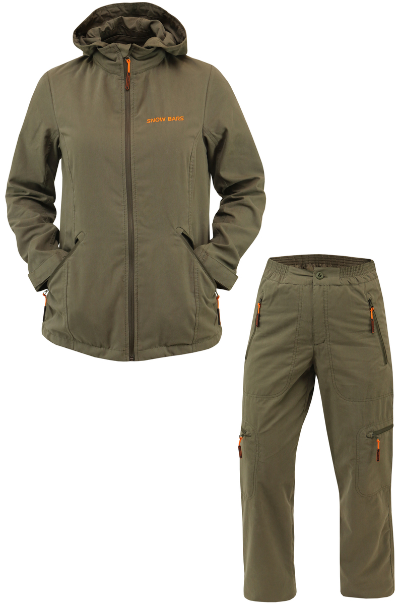 Костюм женский летний CITY хаки (Снежный барс) — фото 1