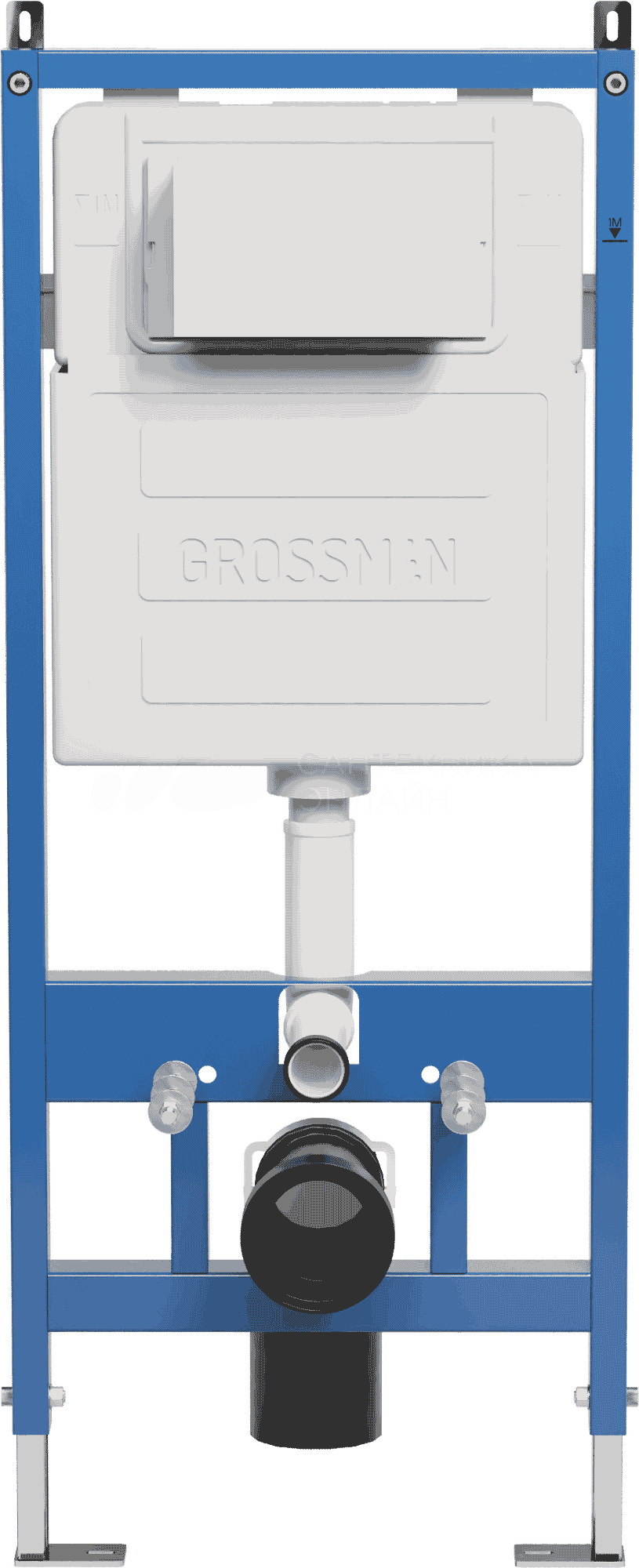 Инсталляция для подвесного унитаза Grossman 900.К31.01.000 — фото 1