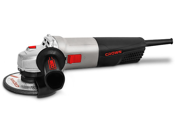Шлифмашина угловая CT13502-125V (CROWN) /125мм, 1010Вт, 4000 - 11000об./мин; 2,05кг/ — фото 1