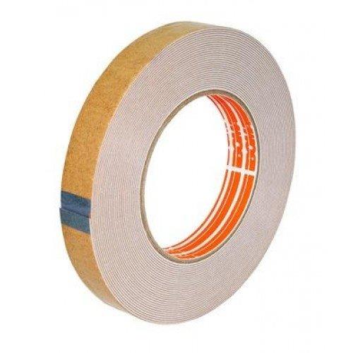 Лента двусторонняя 25мм 5м вспененая основа для крепления зеркал — фото 1
