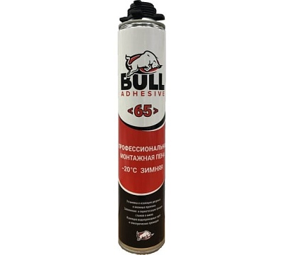 Пена монтажная BULL PF65 850гр.