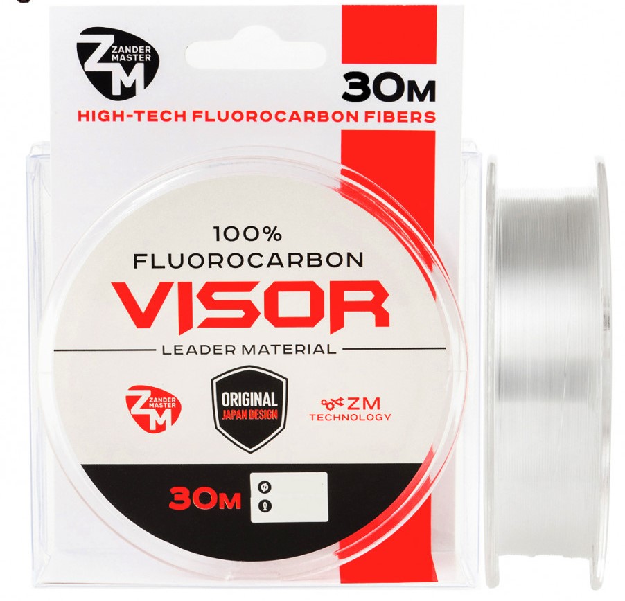 Флюрокарбон VIZOR FLUOROCARBON 0.437 30m — фото 1