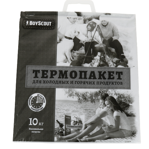 Термопакет 42х45см пластиковая ручка до 10кг (Boyscout)