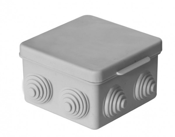 Коробка распаячная ОУ IP55 100х100х50мм (Schneider Electric) /серая арт. IMT350911/ — фото 1