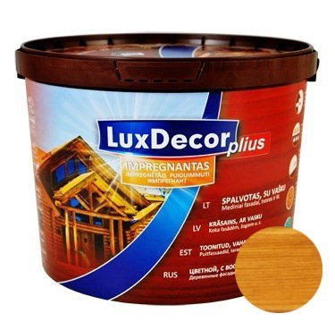 Пропитка LUXDECOR Plus 1л светлый дуб — фото 1
