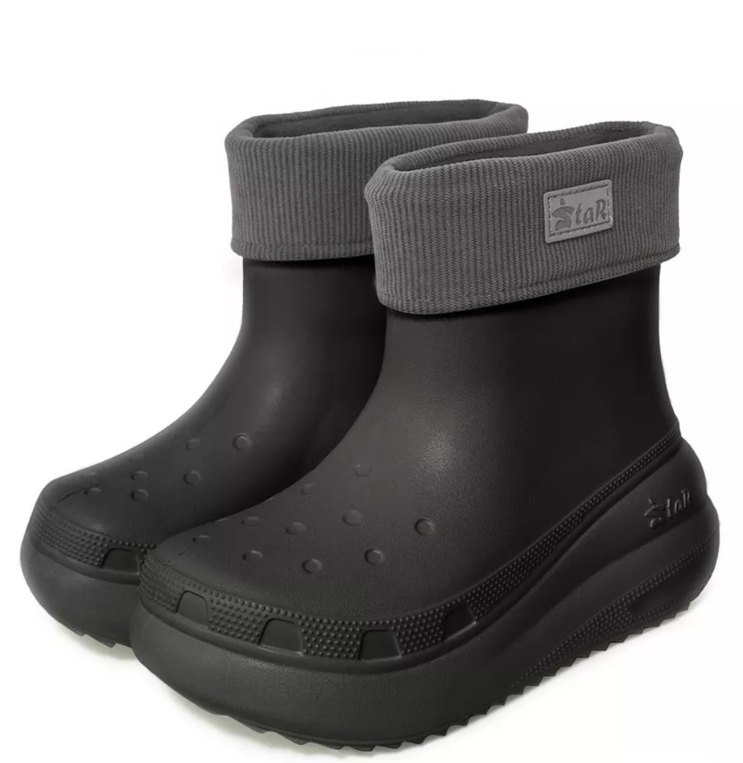 Сапоги ЭВА женские АДЕЛЬ черные (EVASHOES) — фото 1