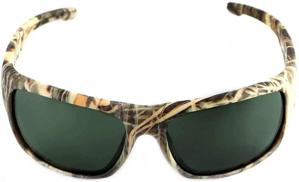 Очки поляриз. плавающие СЛЕДОПЫТ Dark camo в футляре, линзы green — фото 1