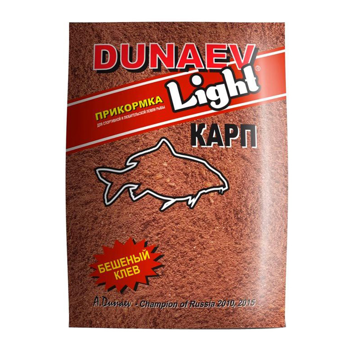 Прикормка Dunaev-light Карп 750гр — фото 1