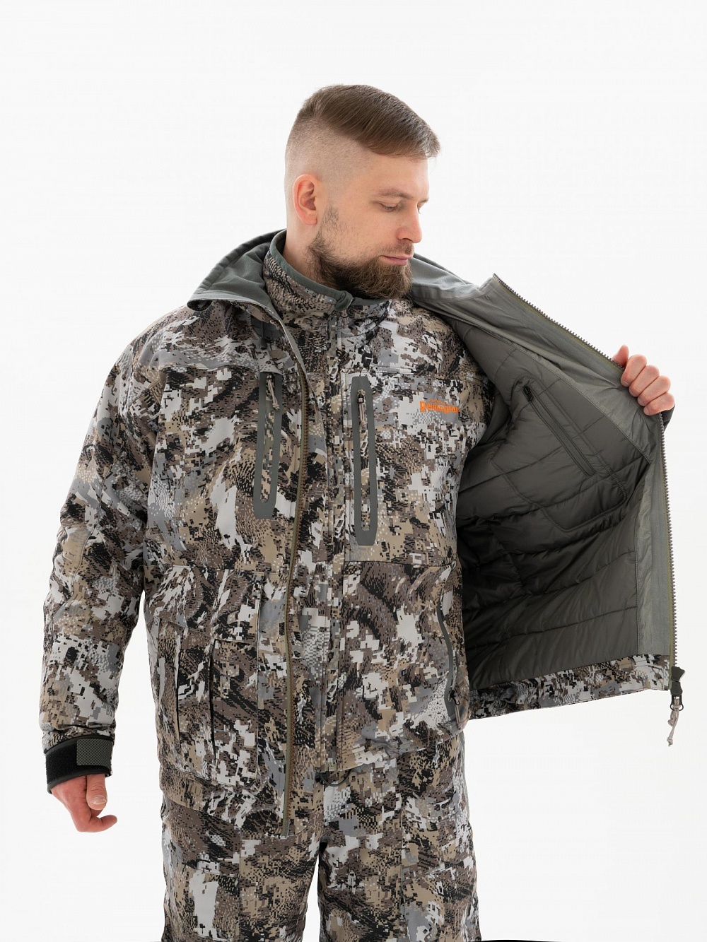 Костюм мужской зимний Carpathians 3 в 1 winter forest (REMINGTON)