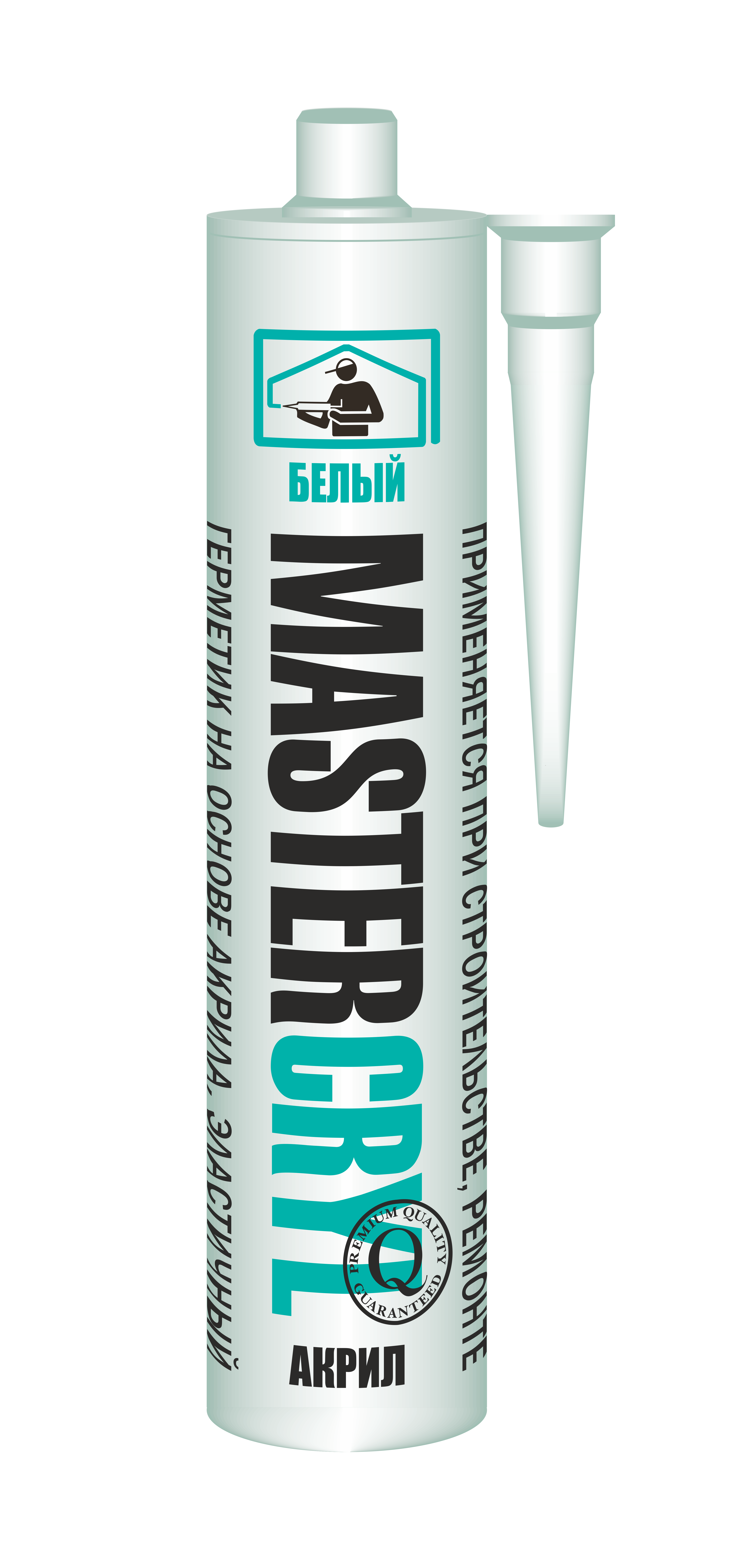Герметик акриловый белый MASTERCRYL 310мл
