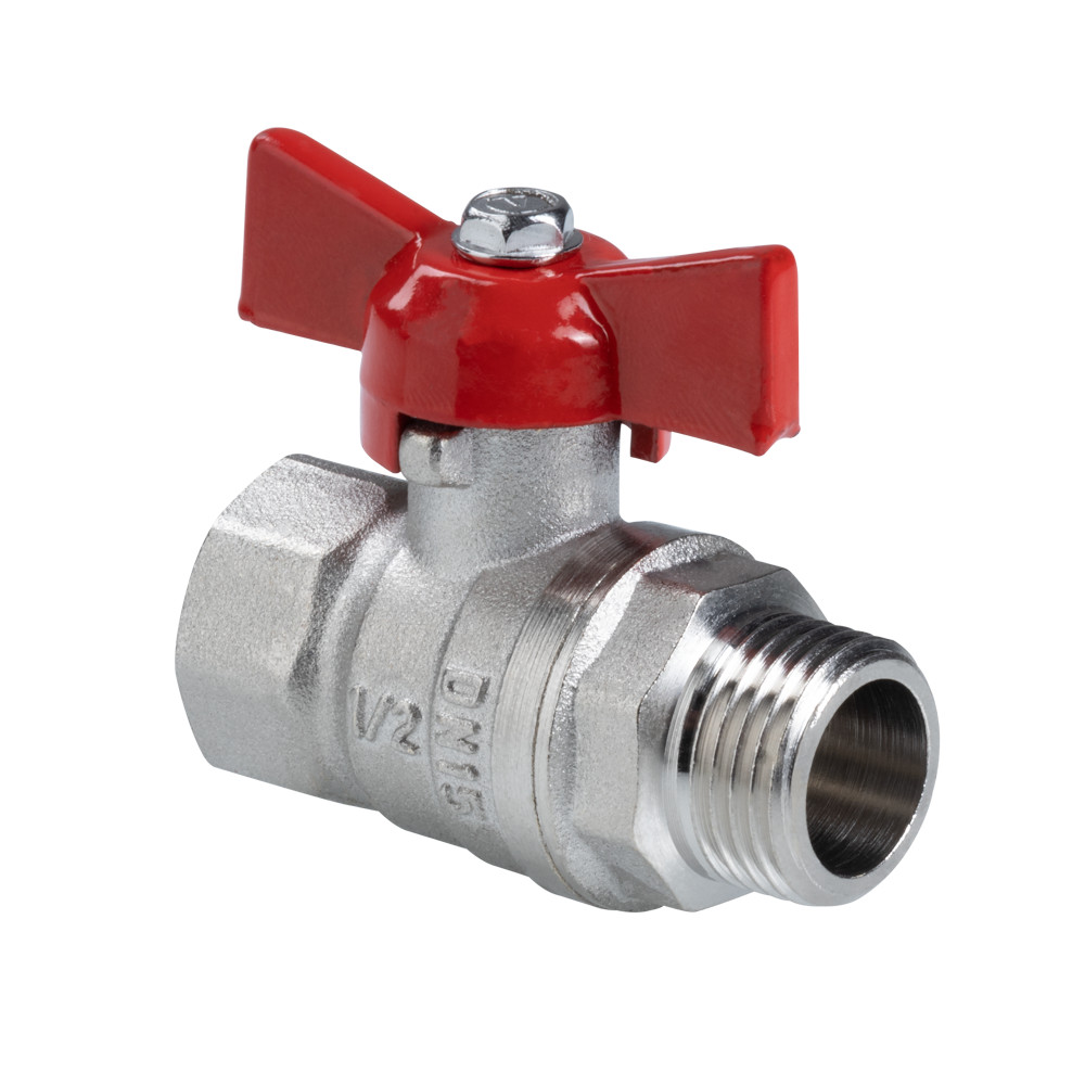 Кран шаровой VALTEC СТАНДАРТ, ГОСТ, рукоятка бабочка 1/2