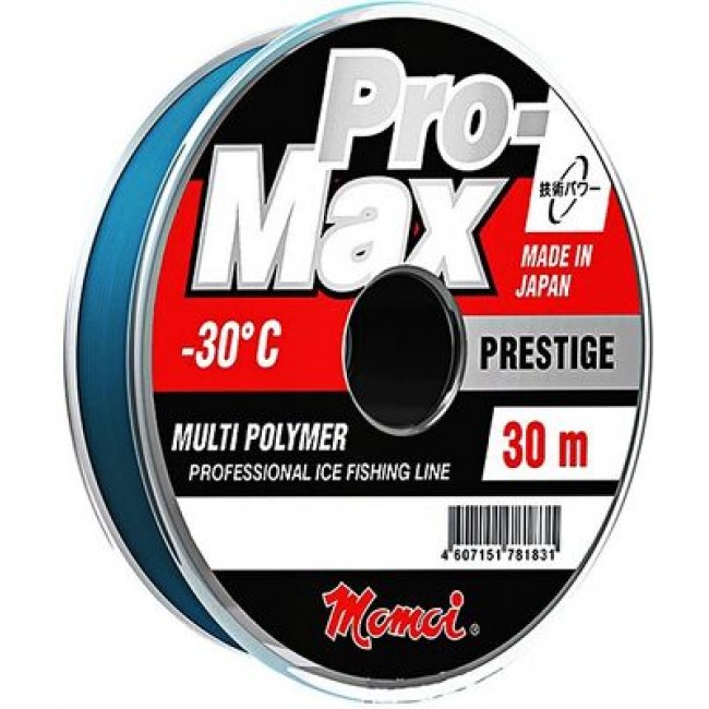 Леска Momoi Pro-Max Prestige 0.117мм 1.5кг 30м светло-голубая — фото 1