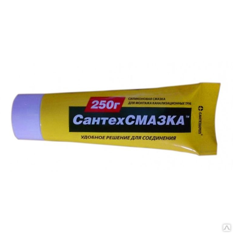 Смазка для колец канализационных труб СантехСМАЗКА 250гр. в тубе арт.2.2.8 — фото 1