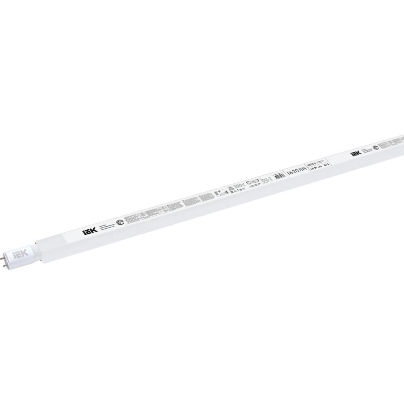Лампа свд G13 18Вт T8 6500К 1620Lm 1200мм (IEK) /матовая арт. LLE-T8-18-230-65-G13/ — фото 1